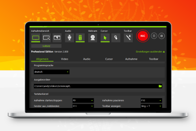 桌面录屏软件 ASCOMP Screencapt Pro 2.005 中文汉化版 -梓帆博客